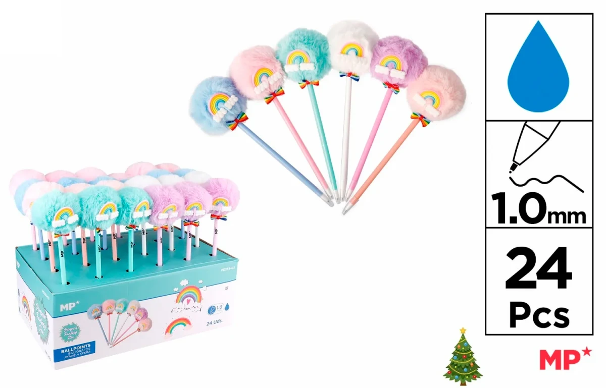 Bolígrafo Pompón Fantasía1
