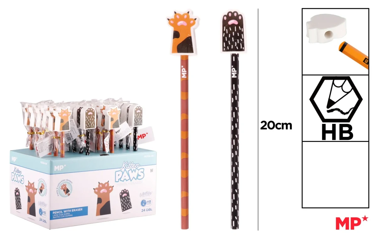 Lápiz Con Goma Infantil1