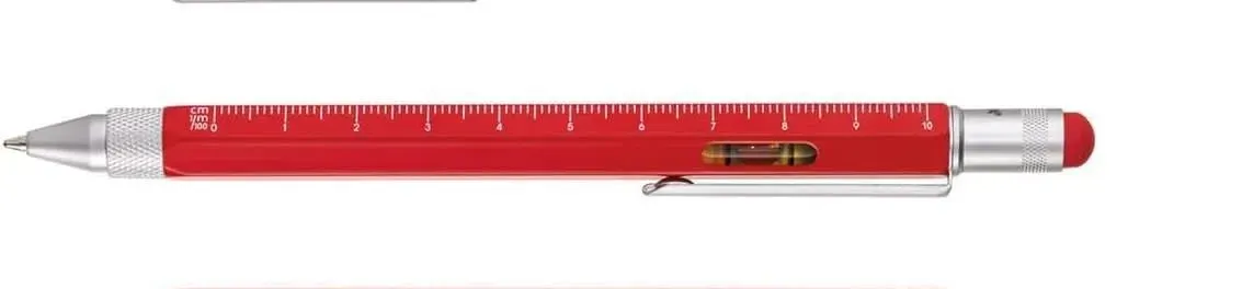 Boligrafo Troika Construcción multifuncional Original rojo1