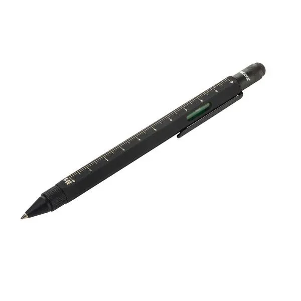 Boligrafo Troika Construcción multifuncional Original SUPERBLACK1