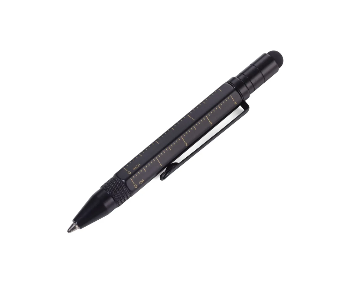 Boligrafo Troika Construcción multifuncional LILIPUT Negro1