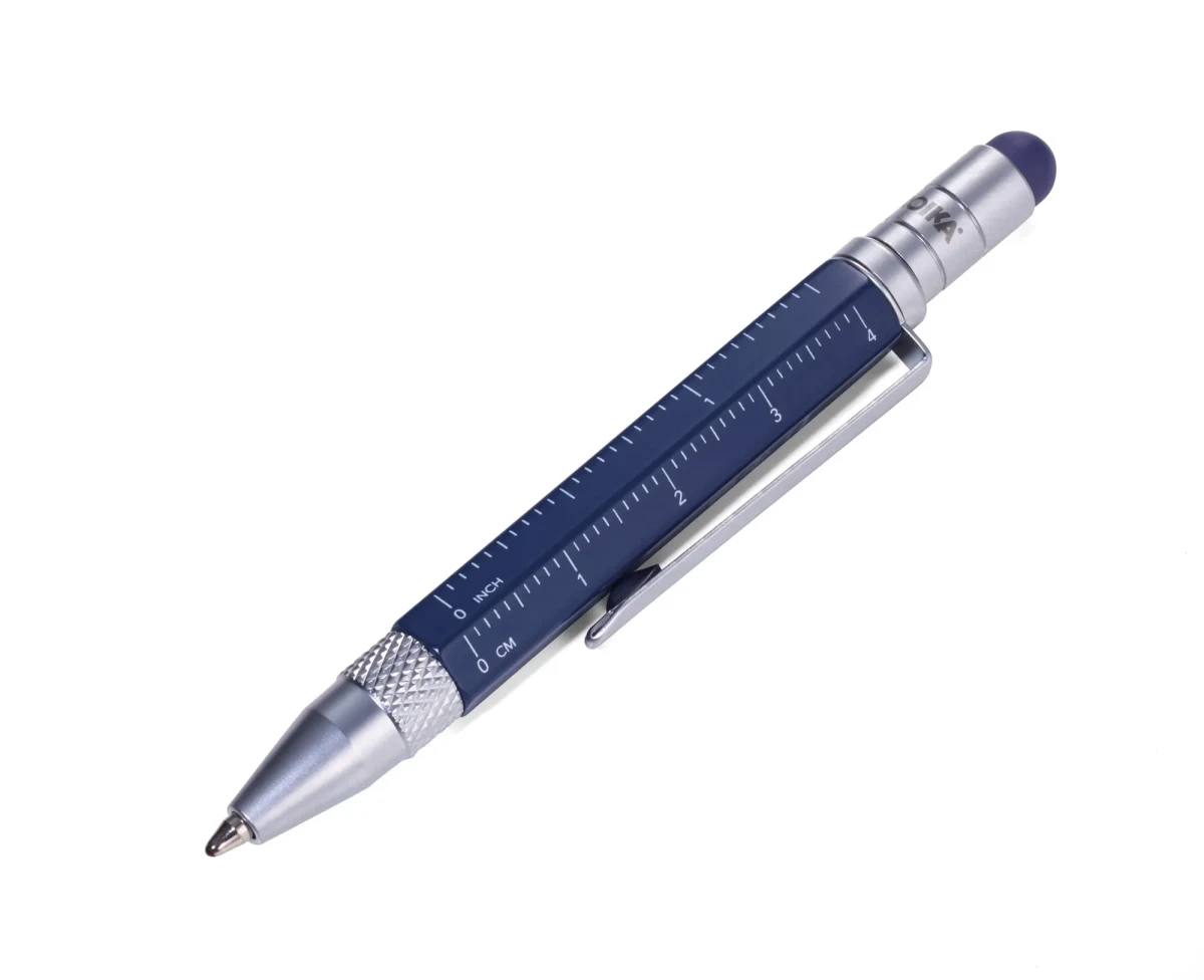 Boligrafo Troika Construcción multifuncional LILIPUT azul1