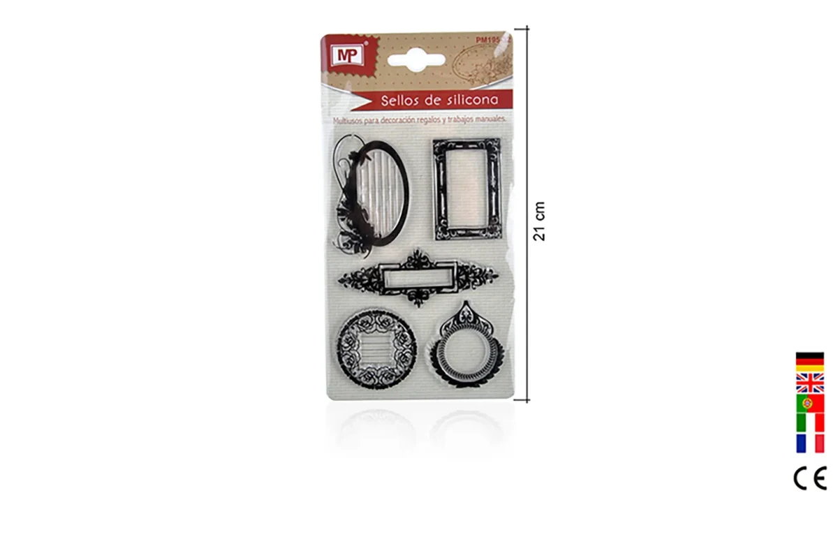 Set De Timbres De Silicona P/Scrapbooking #32 /5 Figurasdo1