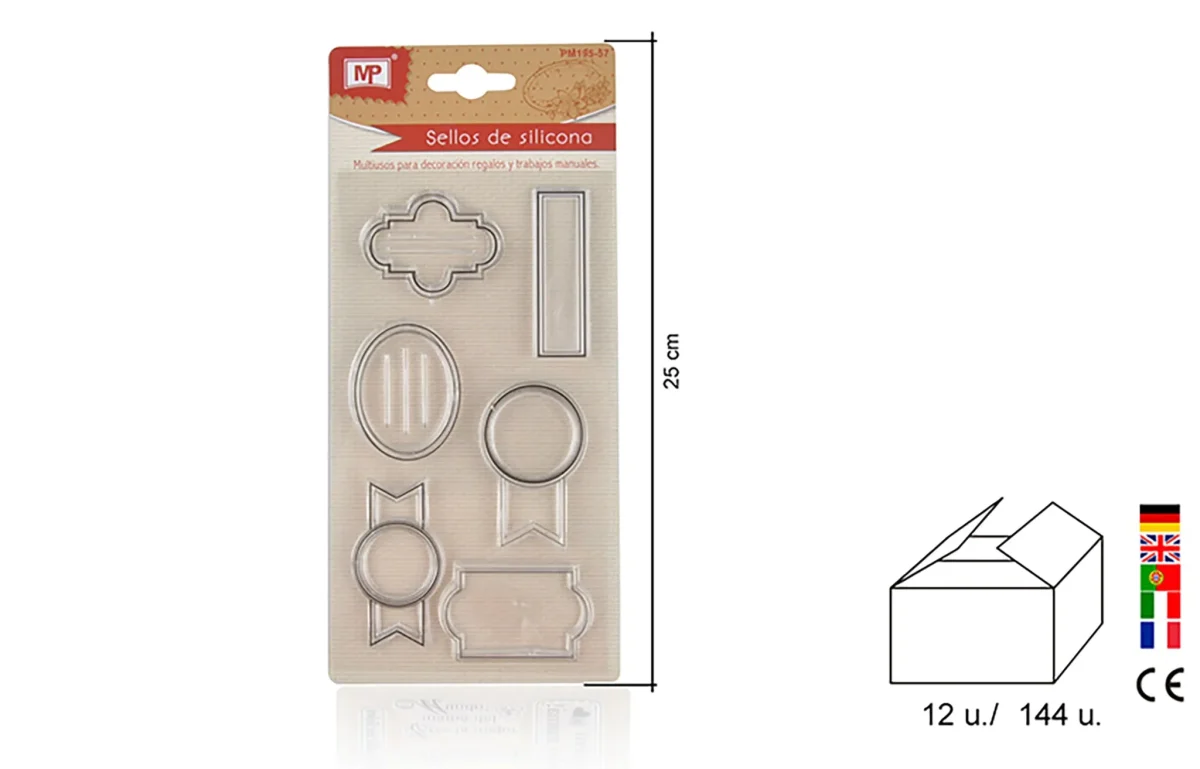 Set De Timbres De Silicona P/Scrapbooking #57 Variedaddo1