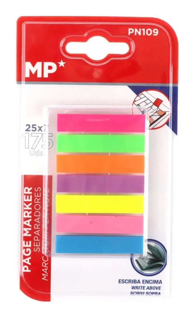 Blister De Posit Fluorescentes 25x175Uds /9mm1