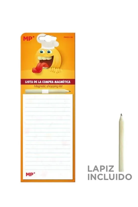 Block De Notas Magnético Diseño Emoticón Marca Madrid Papel1