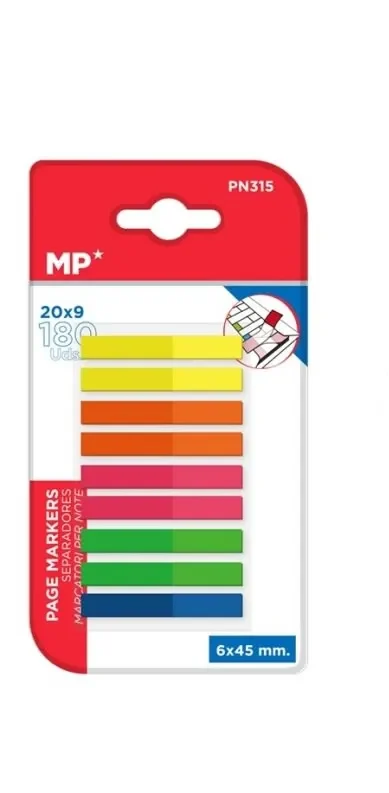 Blister De Posit 9 Tonos Vivos, 20Uds Marca Madrid Papel1
