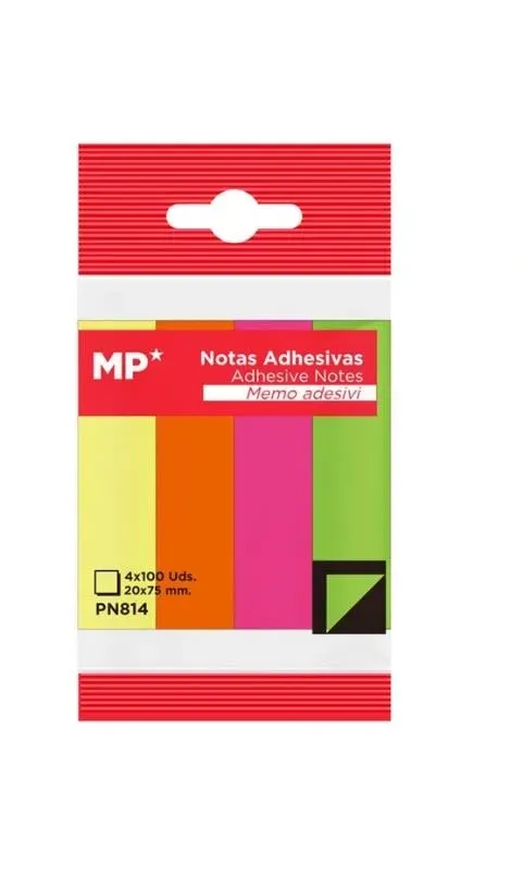 Set De Notas Adhesiva, 100Hojas, Marca Madrid Papel1