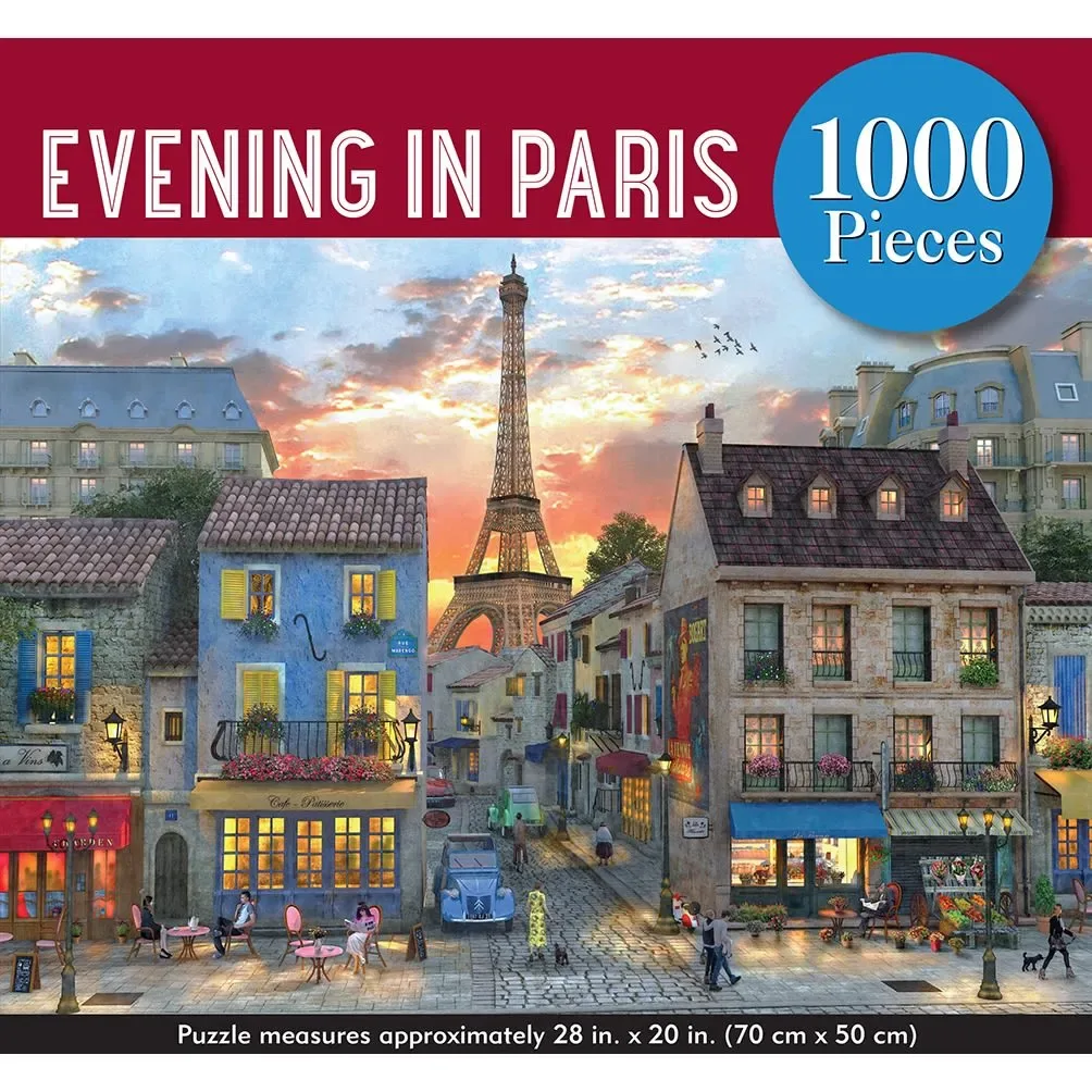Puzzle 1000 Pzs. Evening in Paris...1