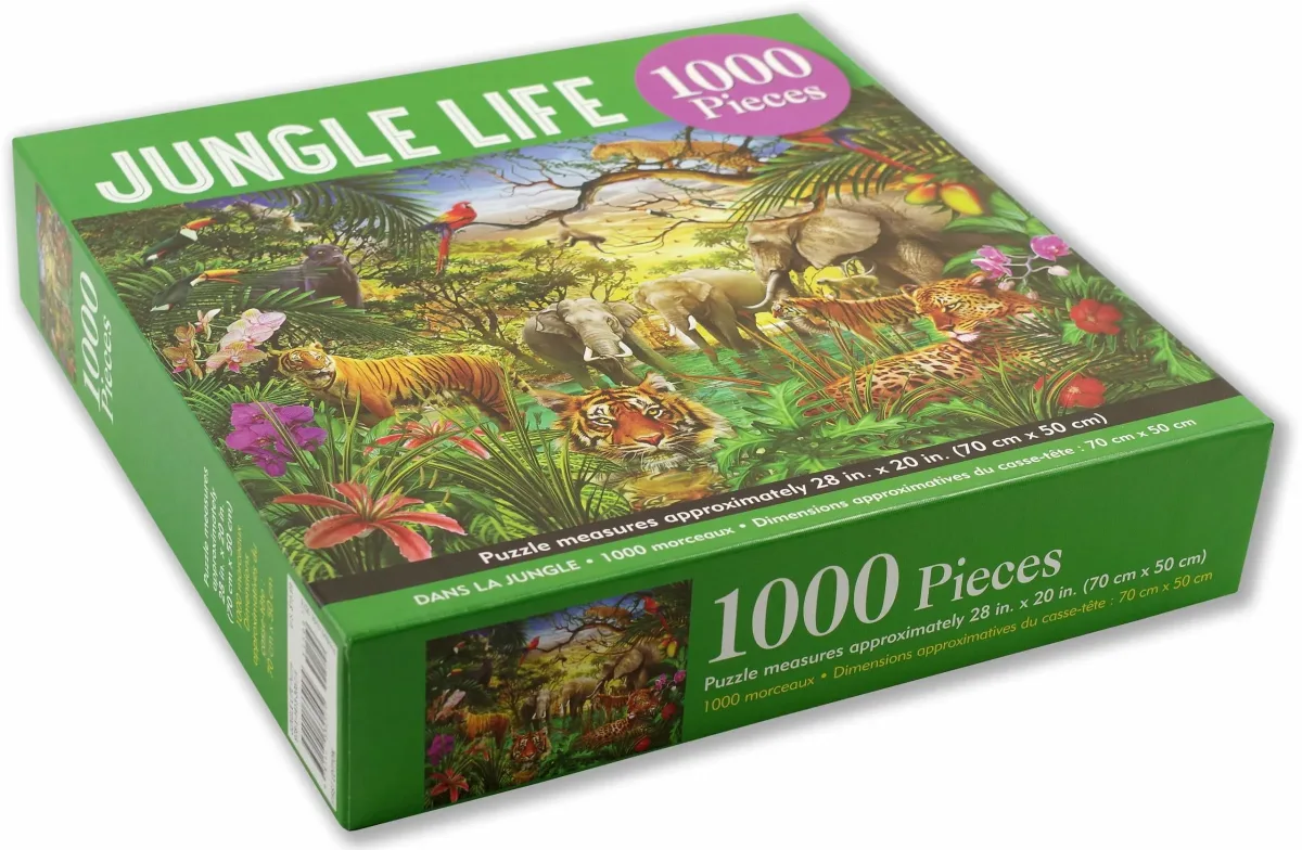 Puzzle 1000 Pzs. Jungle Life1