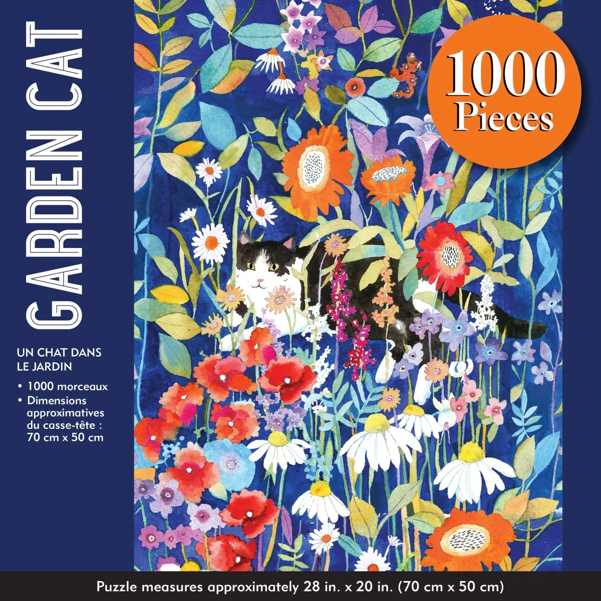 Puzzle 1000 Pzs. Garden Cat1