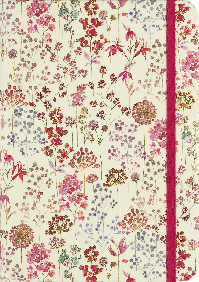 Libreta Chica con Elástico - Wildflower - Peter Pauper1