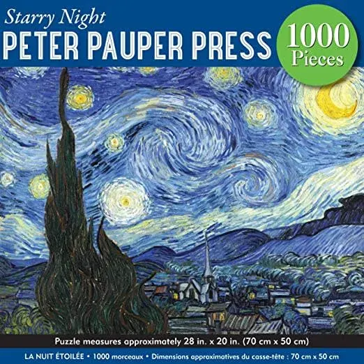 Puzzle 1000 Piezas - Diseño Starry Night1