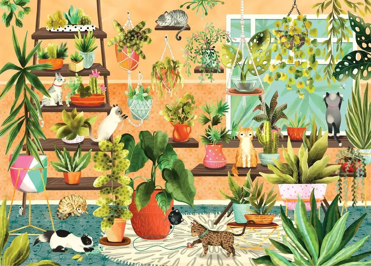 Puzzle 1000 Piezas House of Cats1