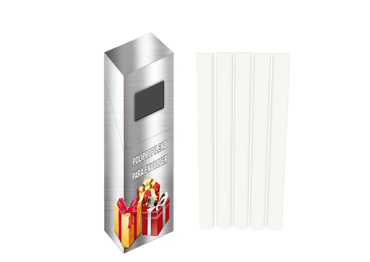 Rollo De Polipropileno Transparente 100cmX200cm Marca Madrid Papel Color Variado(MP)1