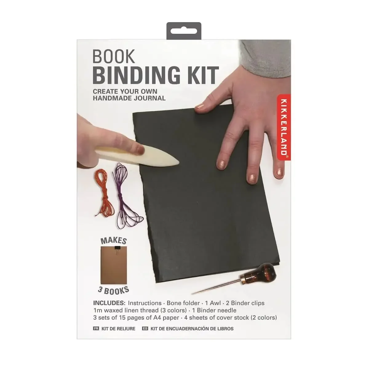Kit Kikkerland De Encuadernado De Libros1