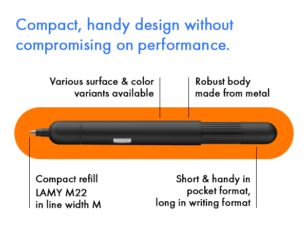 Bolígrafo Lamy Pico Black9