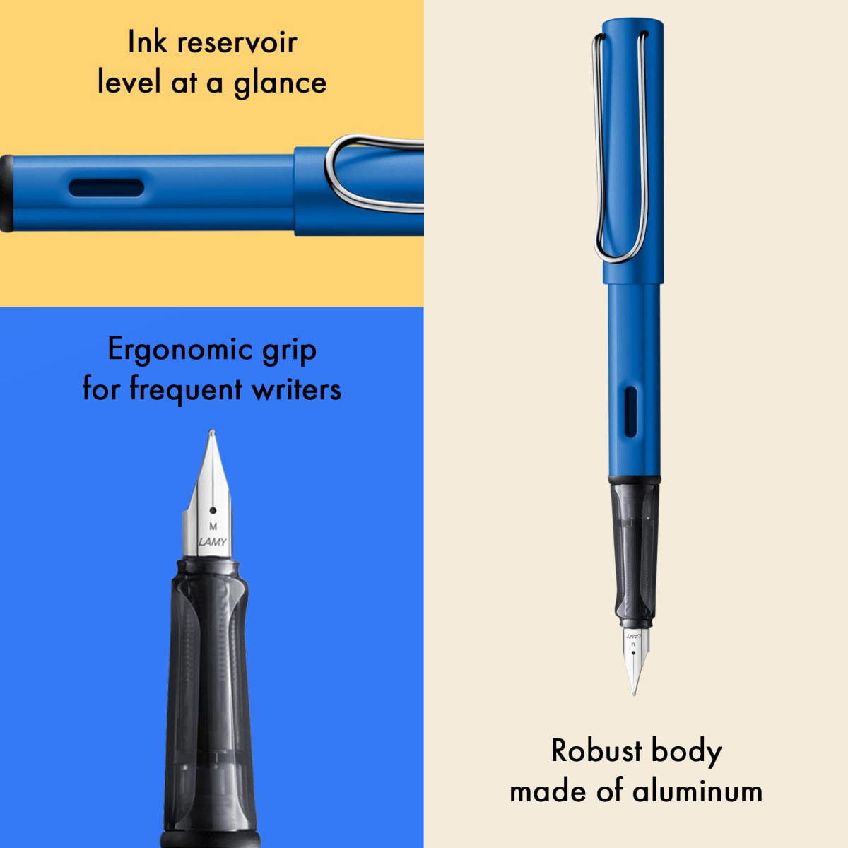 Pluma Lamy Al-Star Ocean Blue7