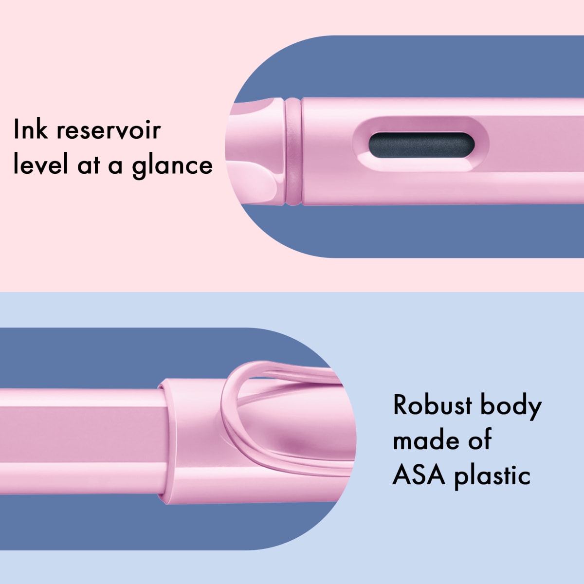 Pluma Lamy Safari lightrose M5