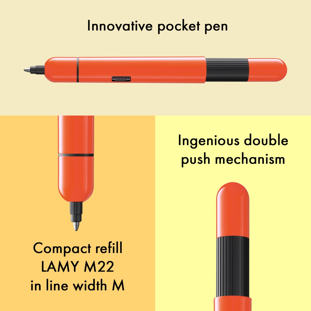 Bolígrafo Lamy Pico Laser Orange7