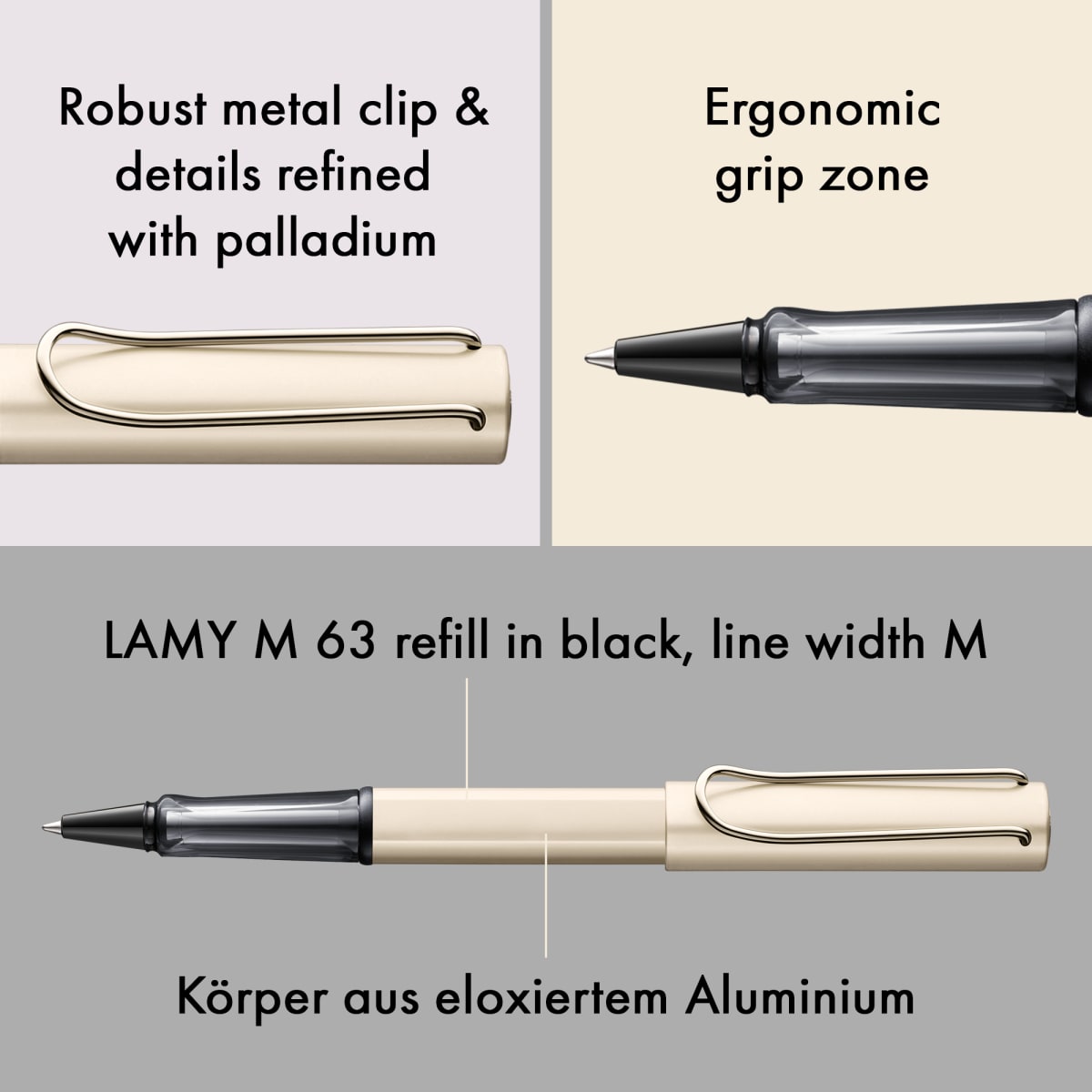 Rollerballs lamy Lx Palladium9