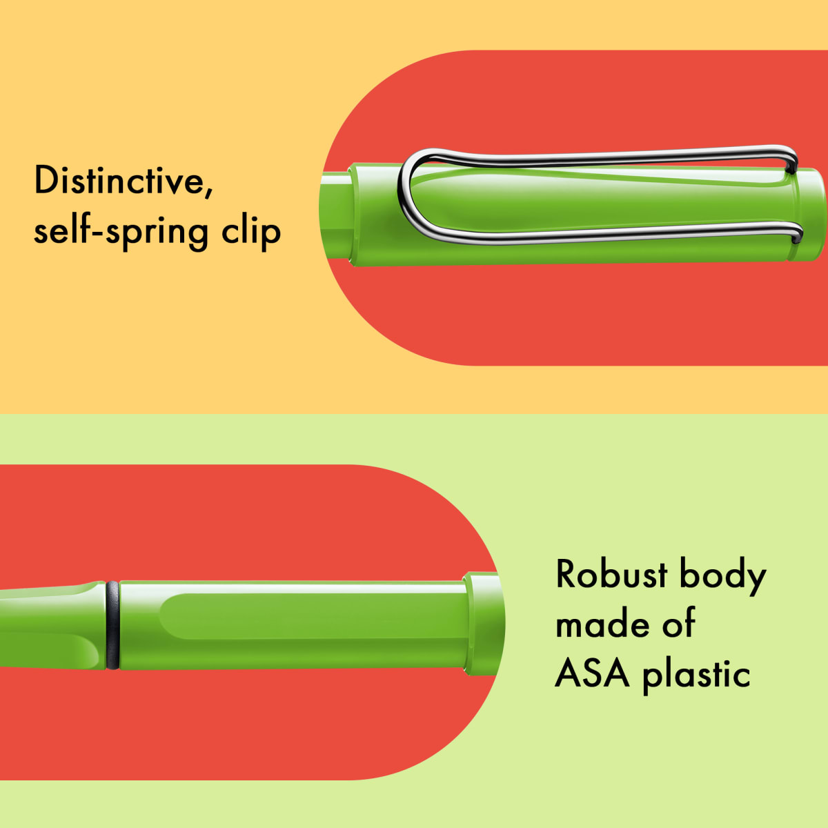 Rollerballs Lamy Safari Verde7