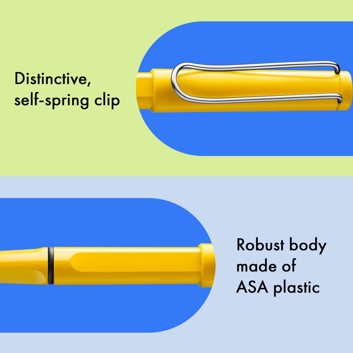 Rollerballs Lamy Safari Yellow9