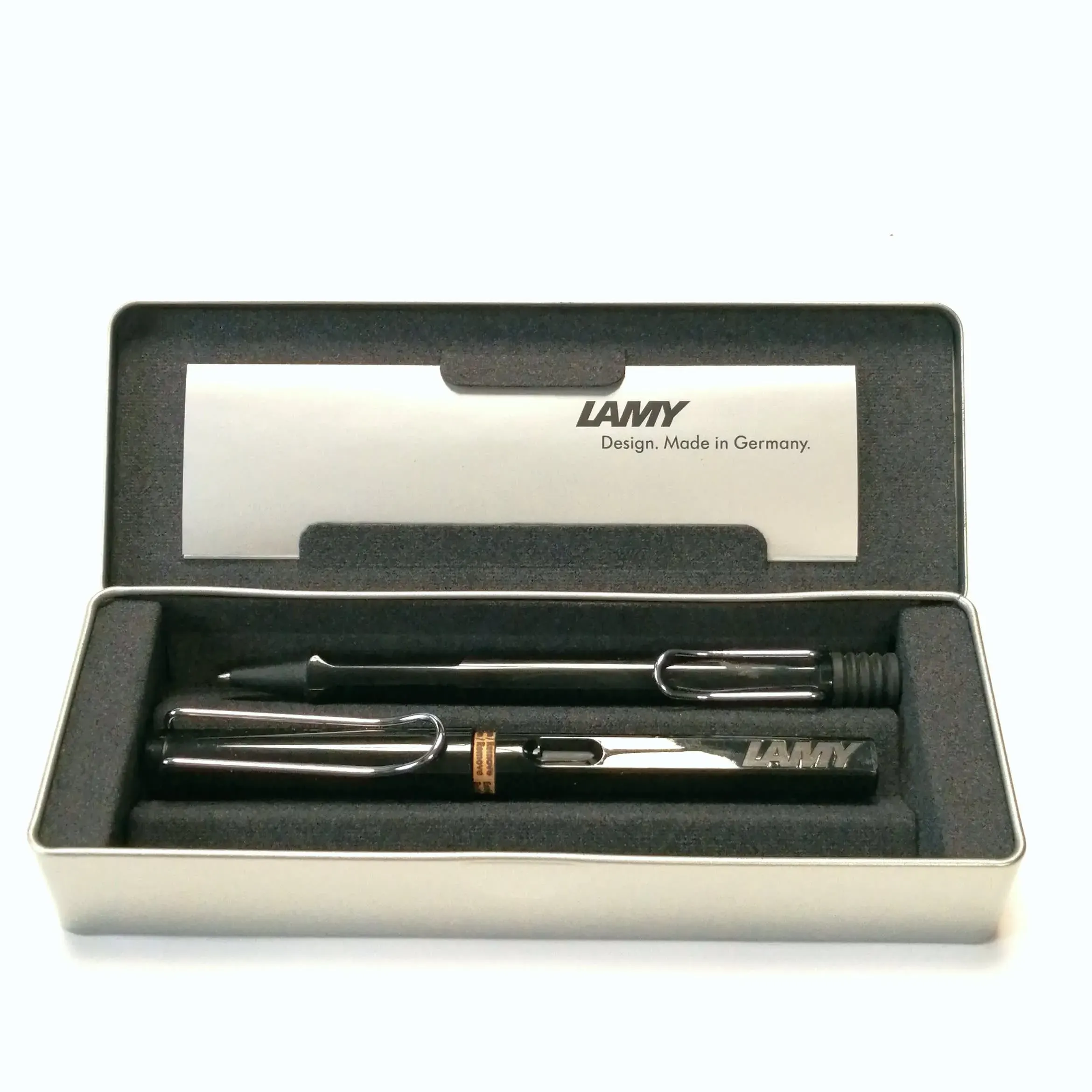 Set Safari 019 Pluma + 219 Boligrafo Black1