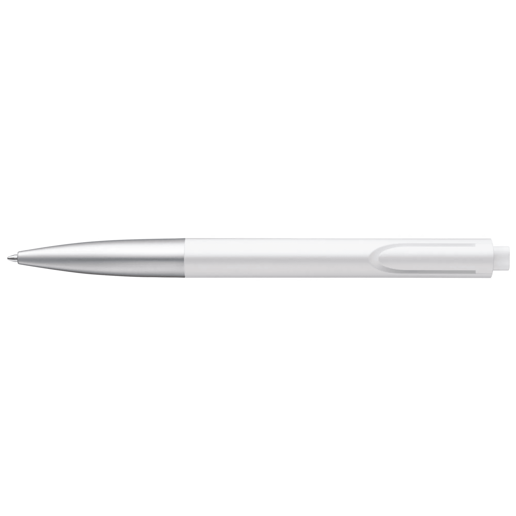 Boligrafo Lamy Noto White Silver1