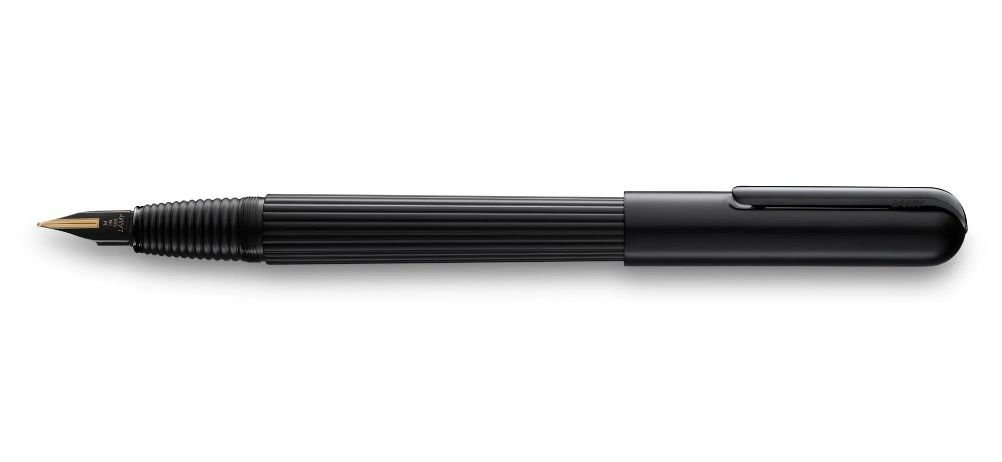 092 Pluma Lamy Imporium BlkBlk M gold bl1