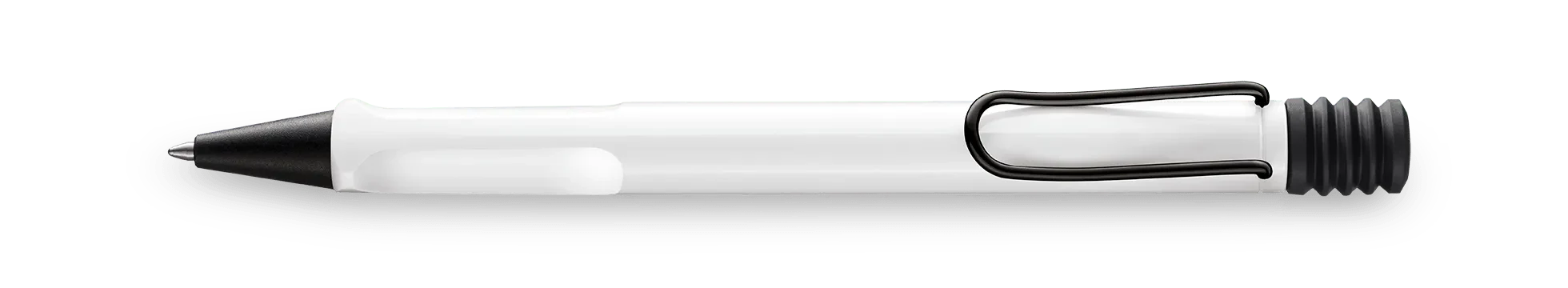 Boligrafo Lamy Safari blanco-negro1