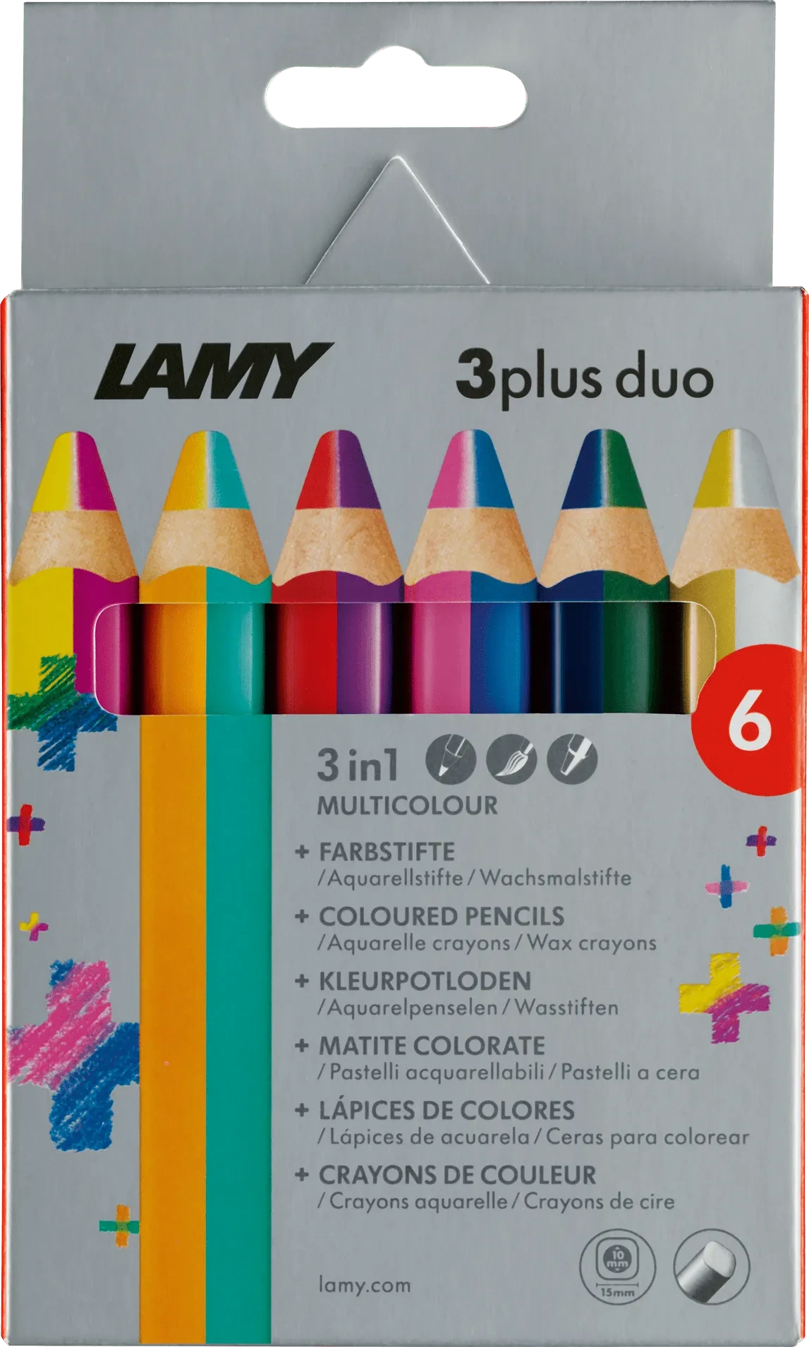 Lápices de colores Lamy 3Plus1