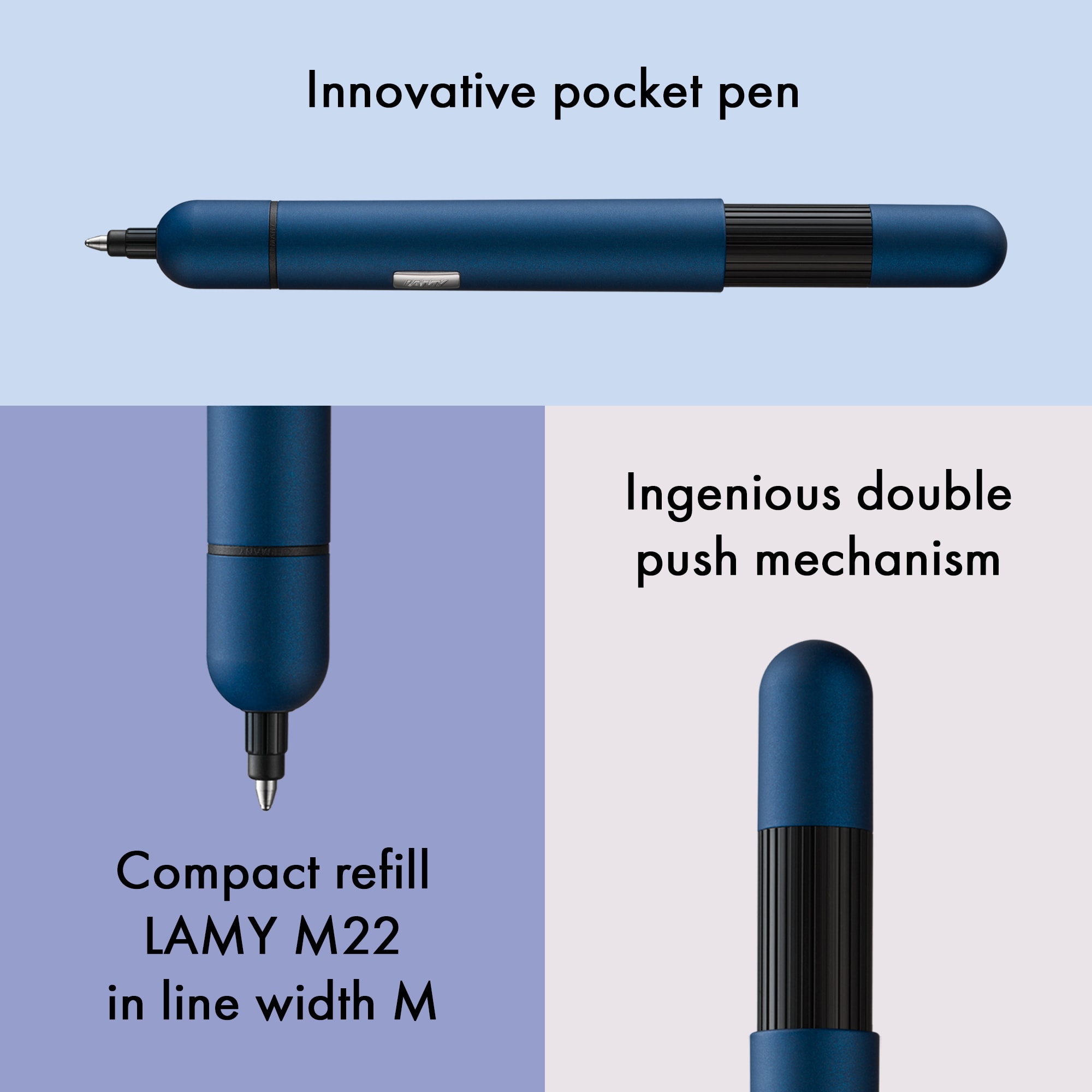 Bolígrafo Lamy Pico Imperial Blue6