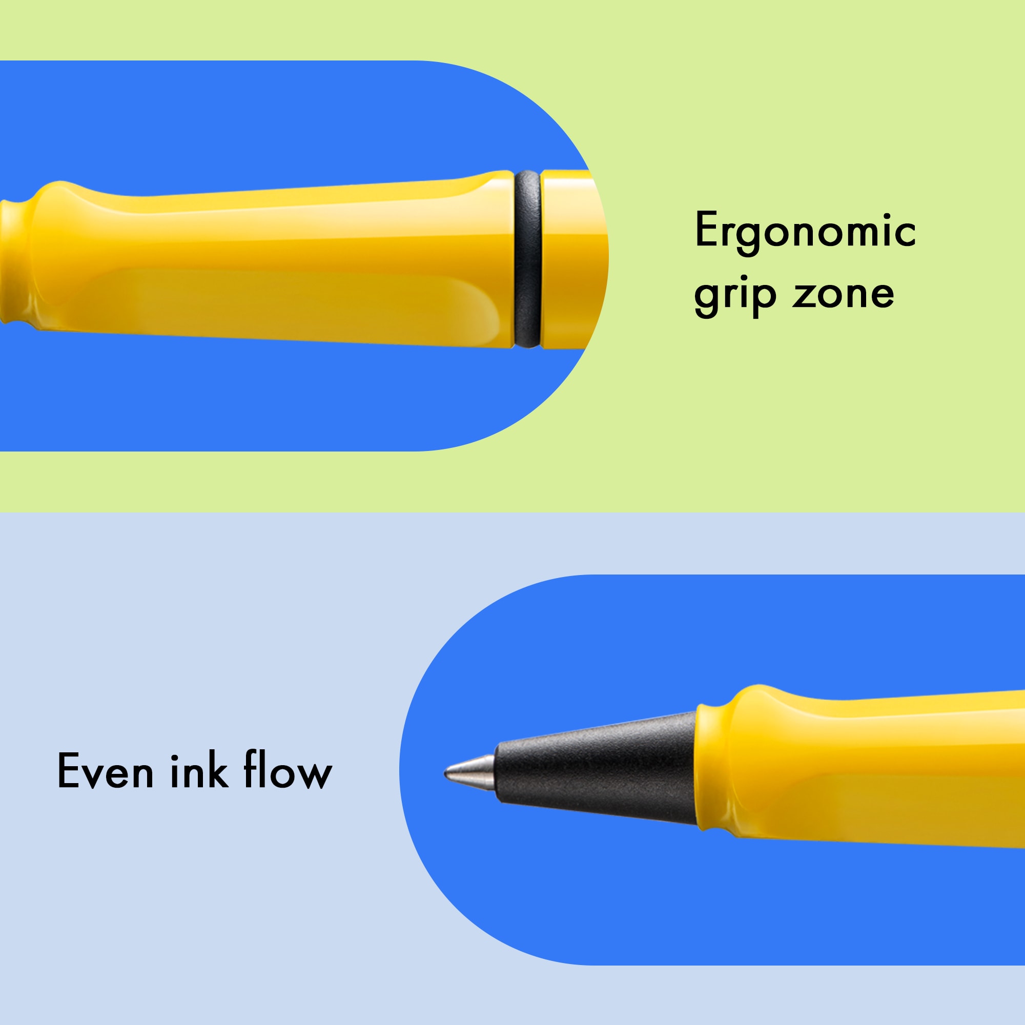 Rollerballs Lamy Safari Yellow8