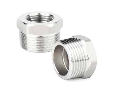 Adaptador Reductor Bushing He 20mm A Hi 16mm Acero Inox.1