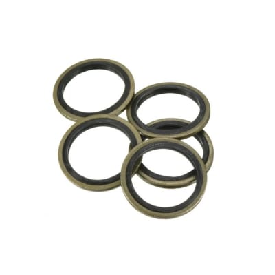 Arandela Tapón Drenaje Aceite Goma-metálica 12.5mm X 5 Unid1