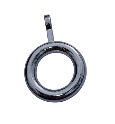 Argolla Para Cortina Plateado DI 19mm1