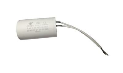 Condensador Cilíndrico CBB60 8uF 450VAC 50/60Hz1