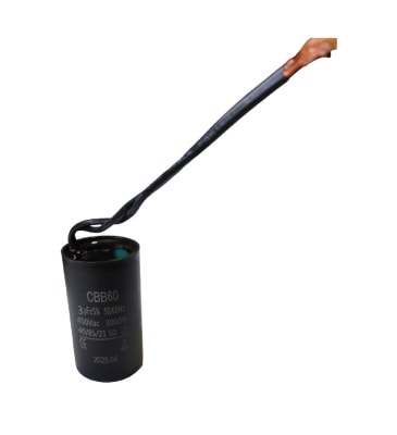 Condensador Cilíndrico para RS15/9 CBB60 3uF 450VAC 50/60Hz1