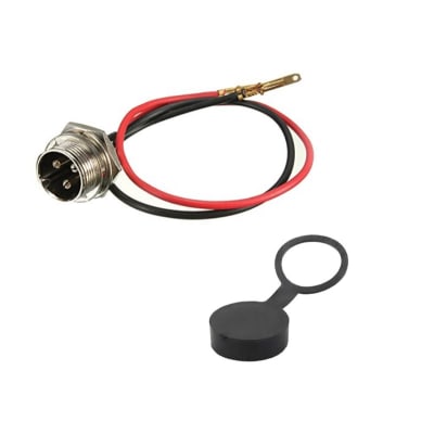 Conector Aviacion GX-16 3P Macho con Tapa Goma1