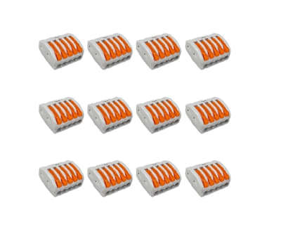 Conector De Cable Pct-215 Gris 12 Unid. Gris1