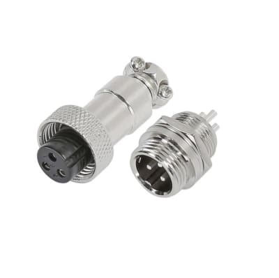 Conector Aviación GX-16 3P Macho y Hembra1