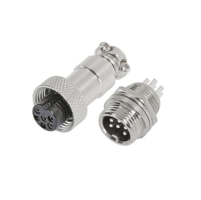 Conector Aviación GX-16 6P Macho y Hembra1