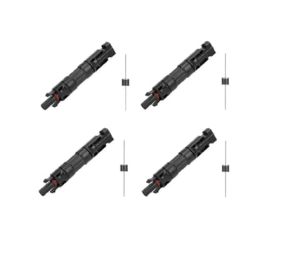 Conector Mc4 Con Diodo 20a X 4 Unid.1