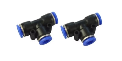 2 Conectores Neumáticos de Conexión Rápida PE-61