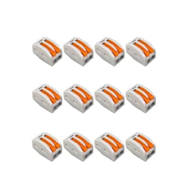 Conector De Cable PCT 212 Gris 12 Unid.1