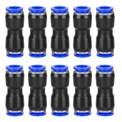 10 Conectores Neumáticos de Conexión Rápida PU-81