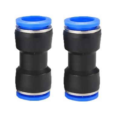 2 Conectores Neumáticos de Conexión Rápida PU-81