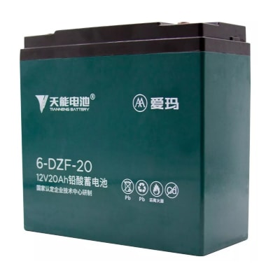 Batería 12VDC 20AH 6-DZF-20 Moto Scooter5