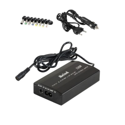 Transformador Cargador Universal Laptop USB 120W - Auto9